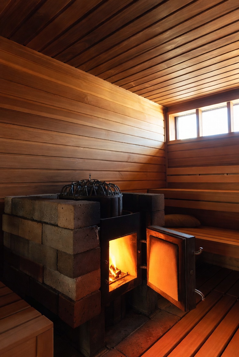 Forest A-Frame Sauna